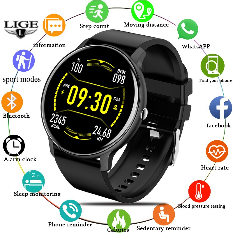 Smartwatch Watches Brands For Women - Montre connectée de la marque LIGE,