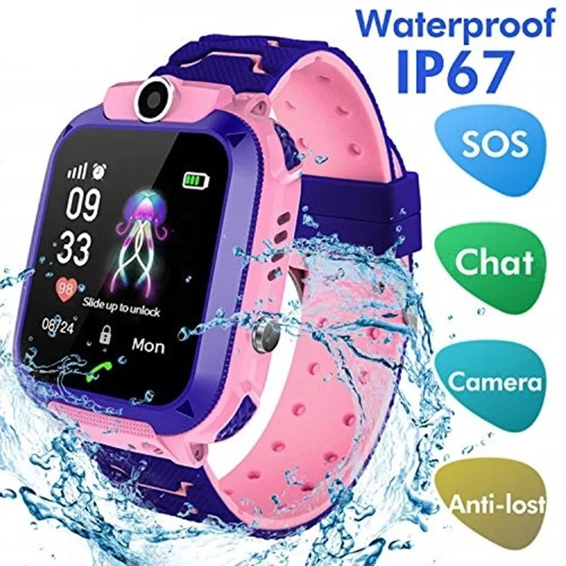Smartwatch Watches For Kids - 2G enfants montre intelligente appel SOS