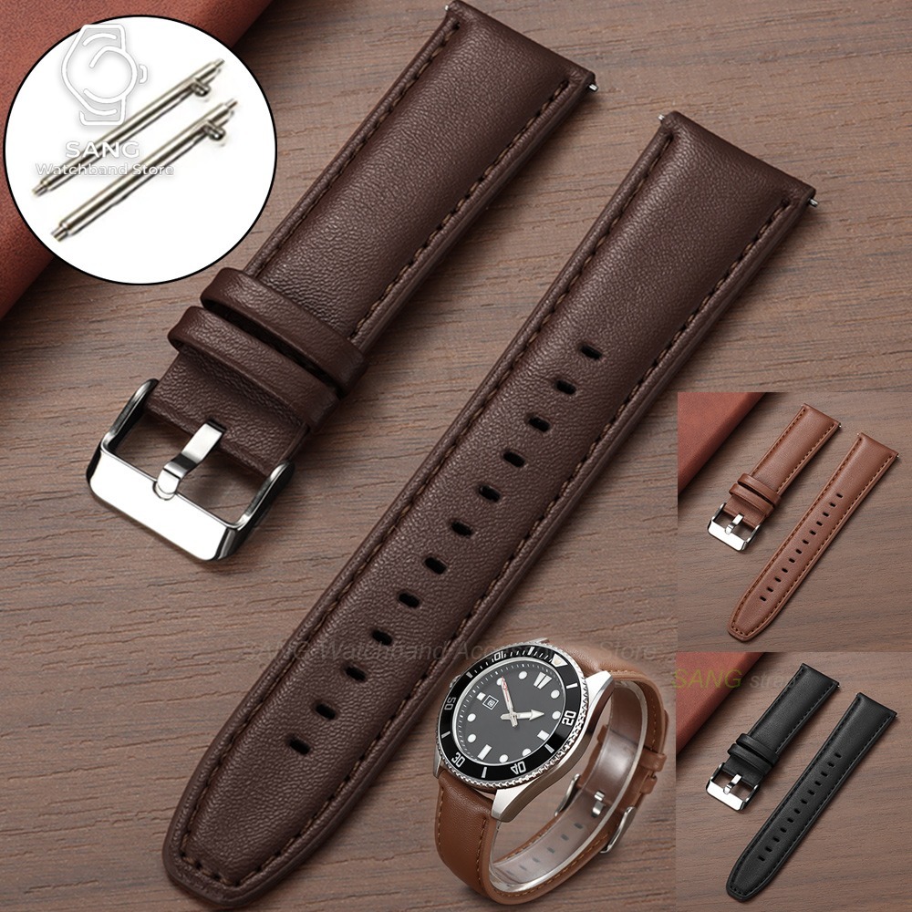 Smartwatch Vintage Watches For Women - Bracelet de montre en cuir 20/22