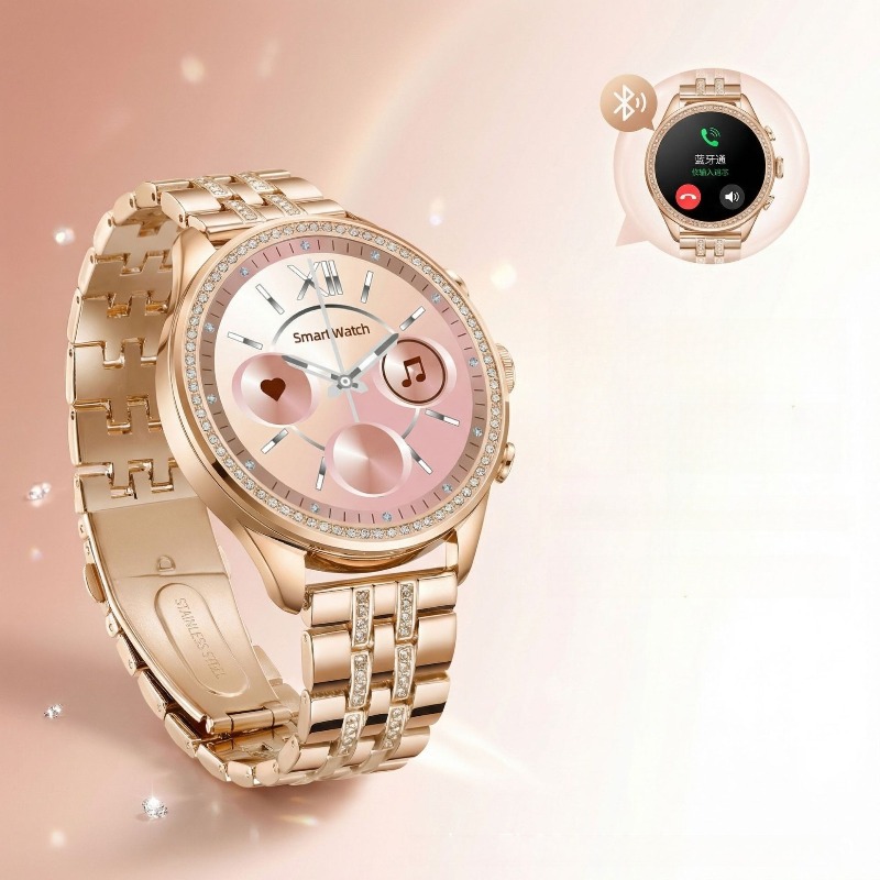 Watches Ladies Smartwatch - Montre connectée pour femme GEN9 incrustée
