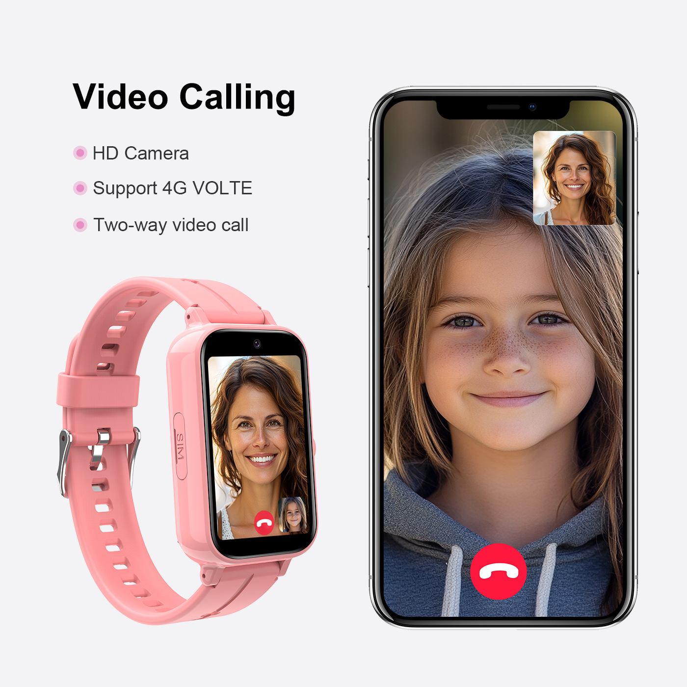 Smartwatch Watches For Kids With Gps - Montre intelligente pour enfants, avec carte