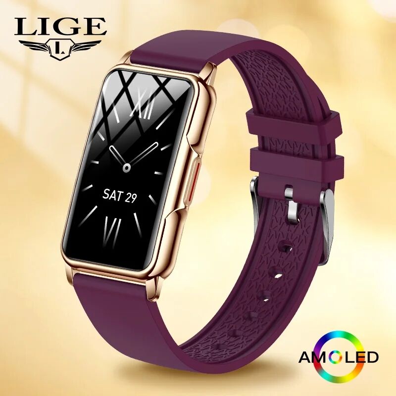 Watches Ladies Smartwatch - LIGE hommes bande intelligente femmes montre