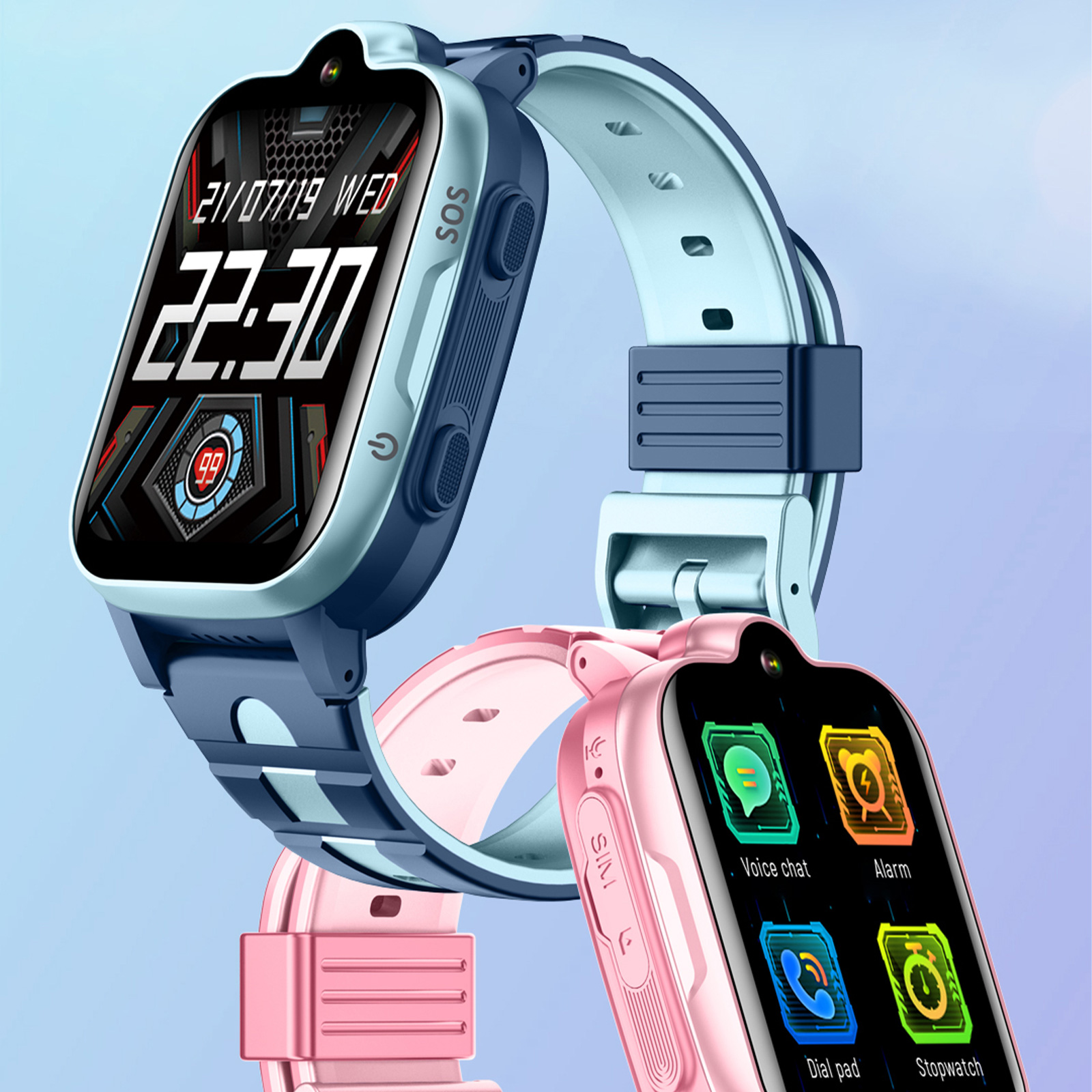 Montre intelligente 4G pour en - Smartwatch Digital Watches For Kid Girl avis et prix