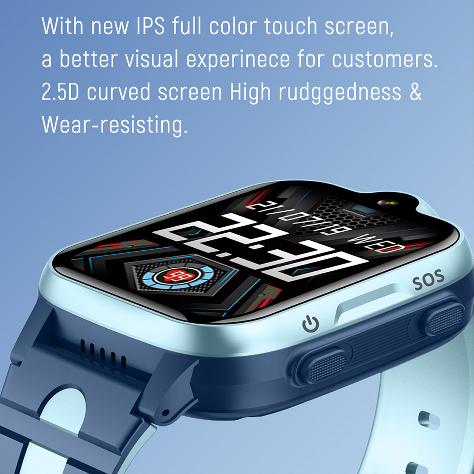 Montre intelligente 4G pour en - Smartwatch Digital Watches For Kid Girl avis et prix