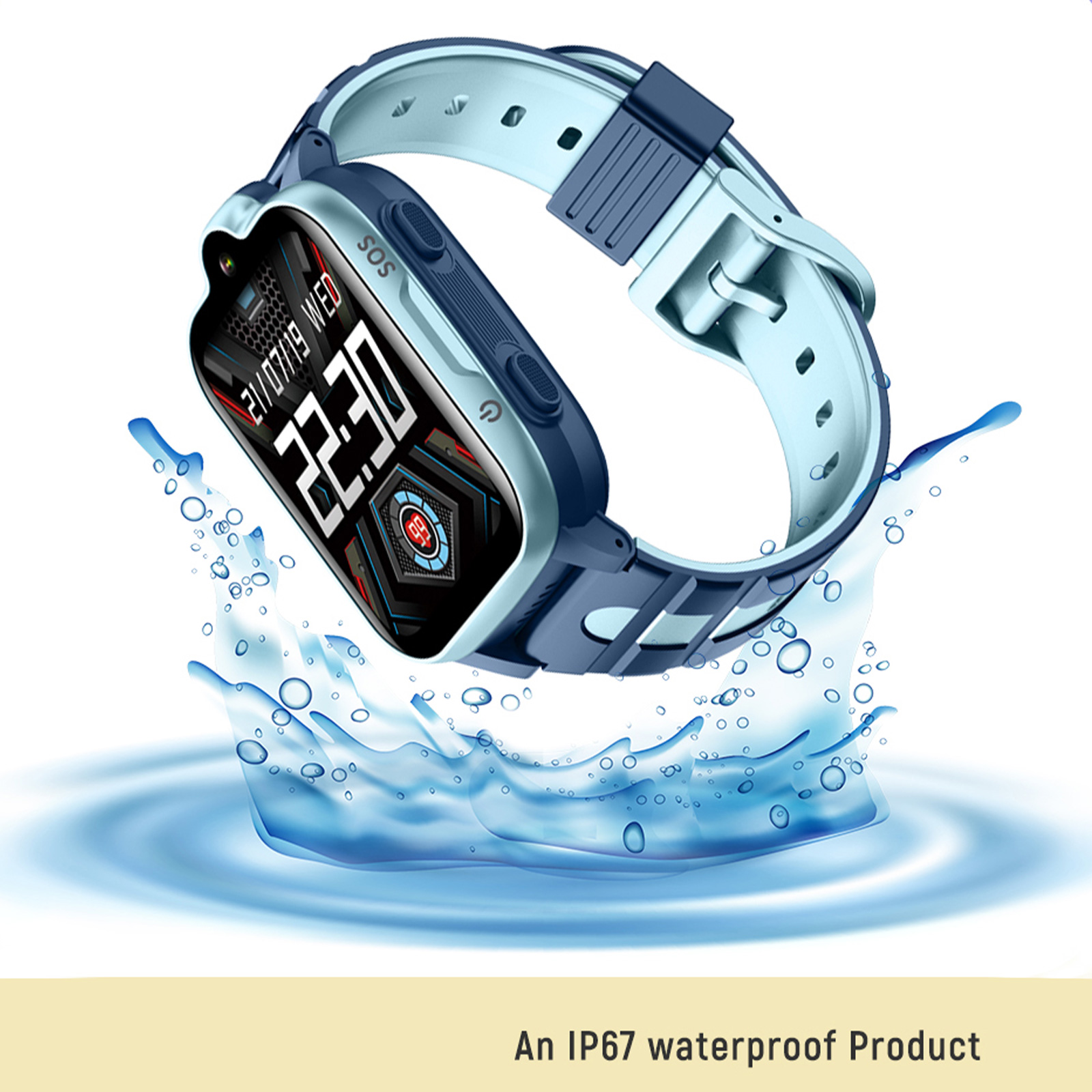 Montre intelligente 4G pour en - Smartwatch Digital Watches For Kid Girl avis et prix