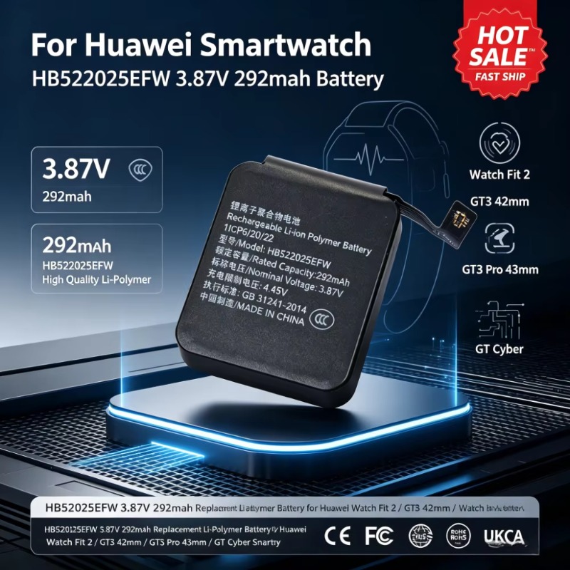 Batterie Li-Polymer de remplac - Watch Vs Smartwatch avis et prix
