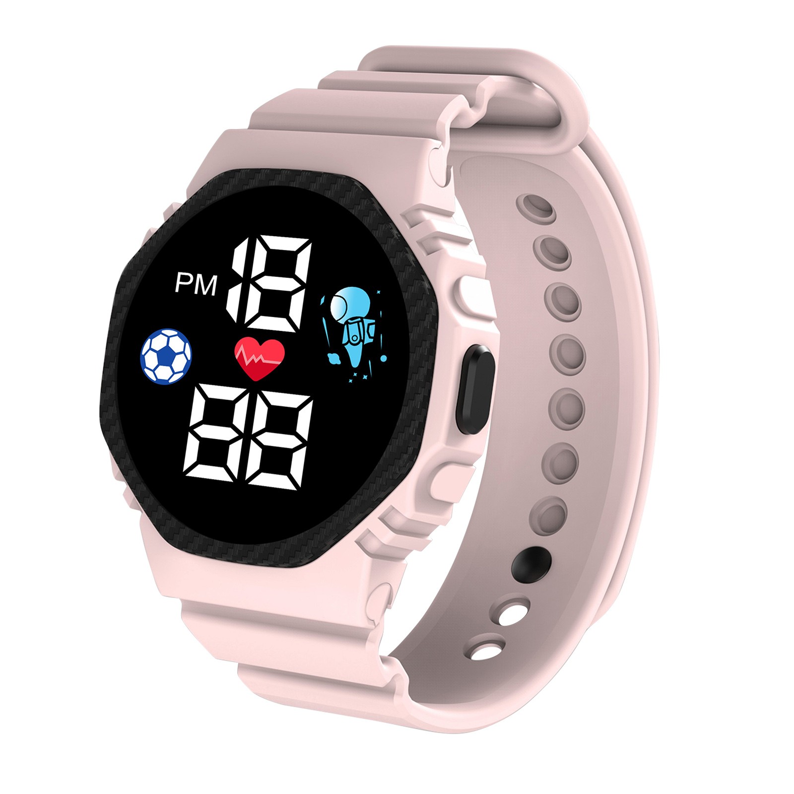 Montre intelligente multicolor - Smartwatch Digital Watches For Kid Girl avis et prix