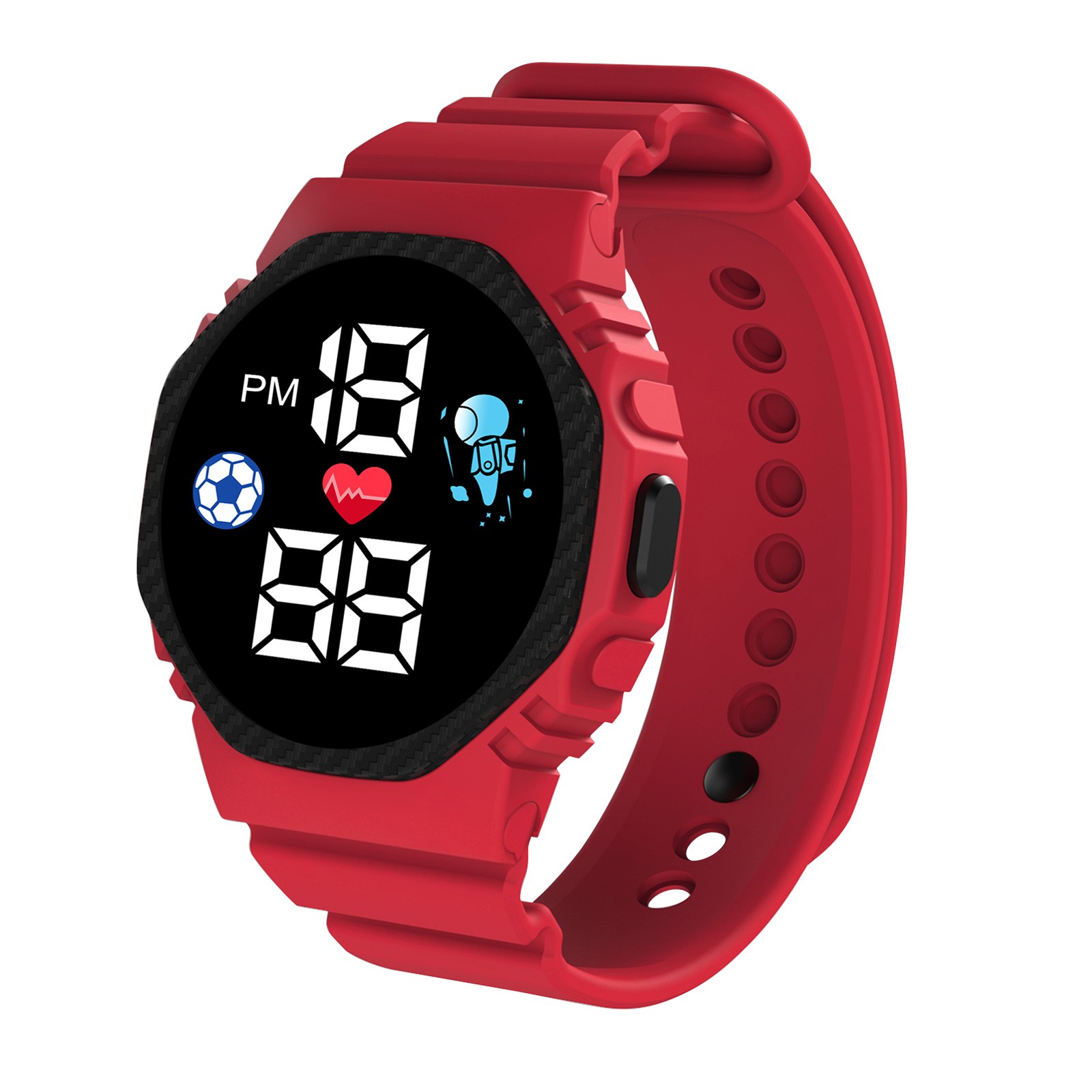 Montre intelligente multicolor - Smartwatch Digital Watches For Kid Girl avis et prix