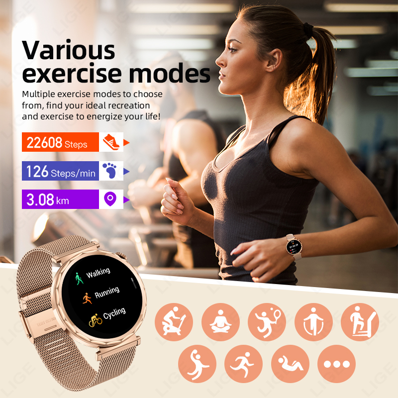LIGE montre intelligente femme - Watches Ladies Smartwatch avis et prix