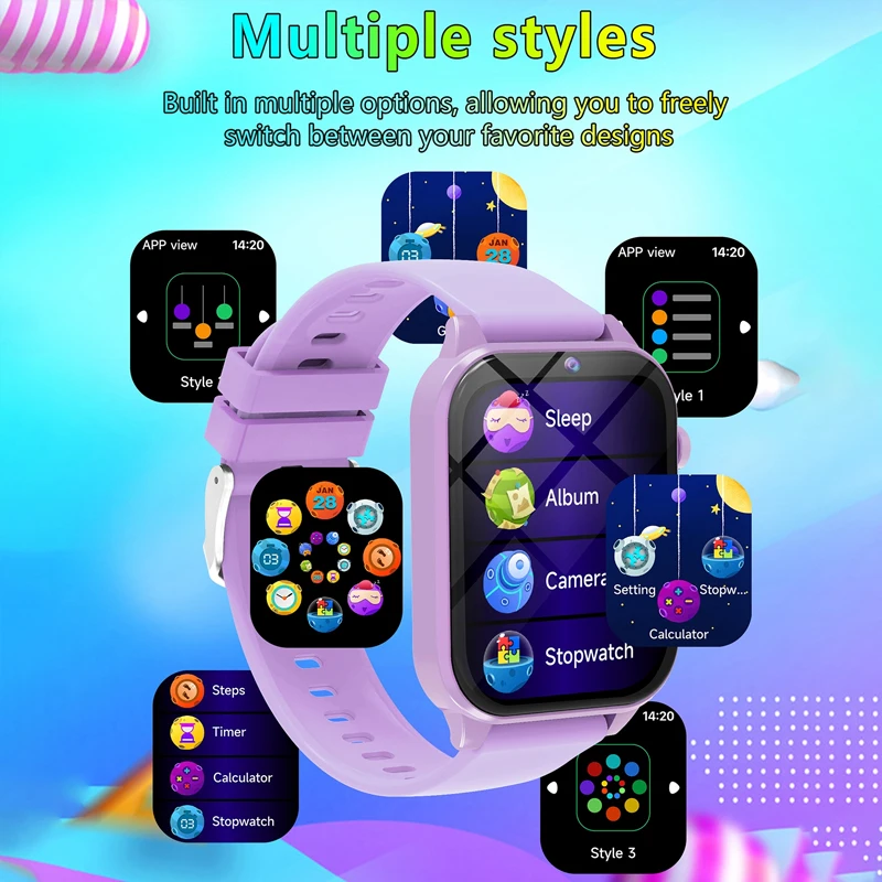 Montre connectée de jeu pour e - Smartwatch Watches For Girls avis et prix