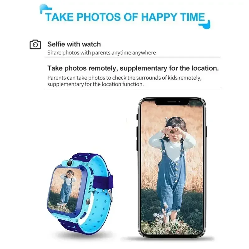 Nouvelle montre connectée Leno - Smartwatch Watches For Kids With Gps avis et prix