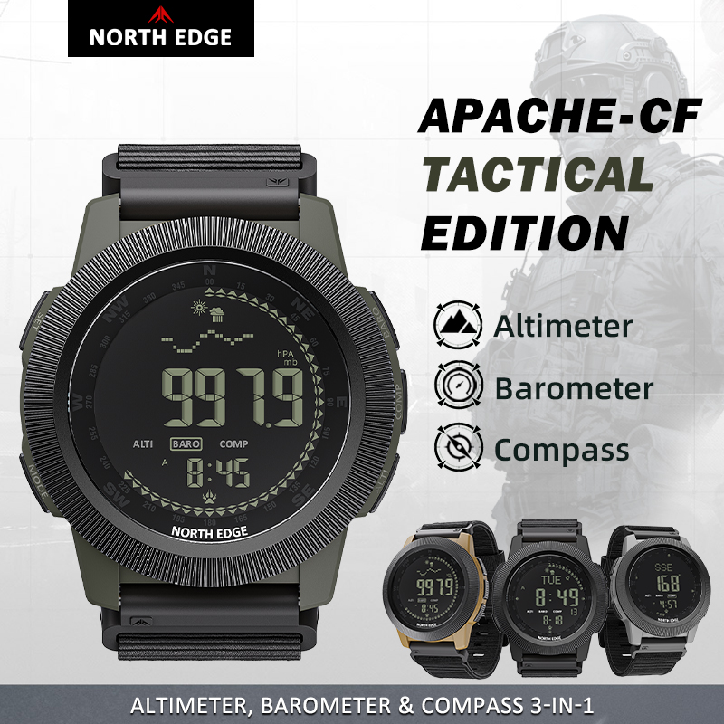NORTH EDGE APACHE-CF, montre n - Altimeter Compass Watch avis et prix
