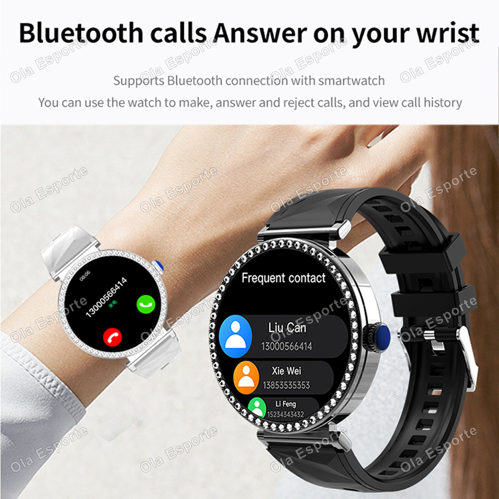 Montre connectée de luxe pour  - Watches Ladies Smartwatch avis et prix