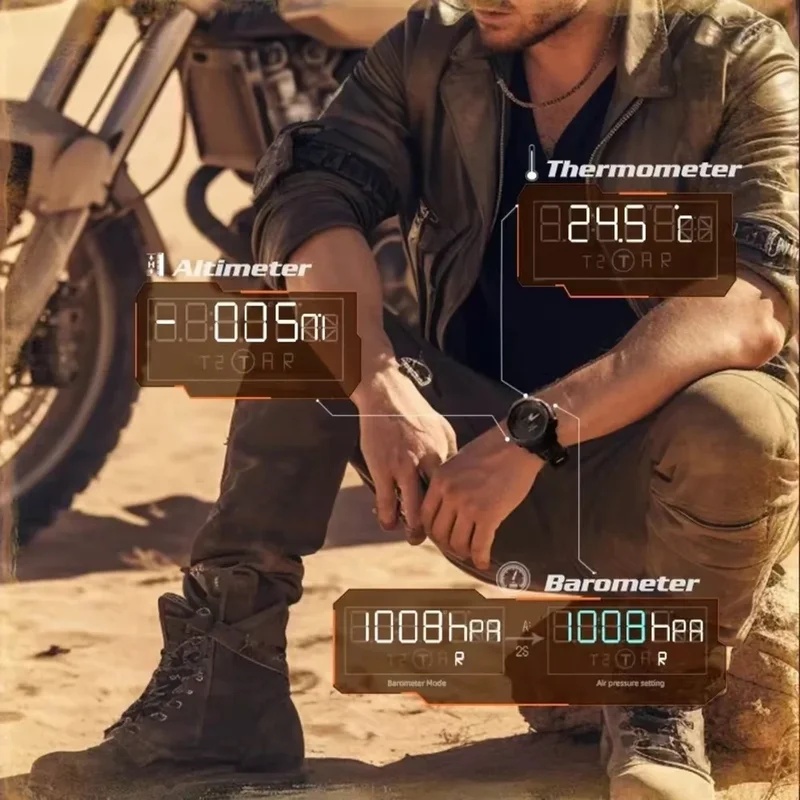 Montre de sport pour hommes NO - Altimeter Compass Watch avis et prix