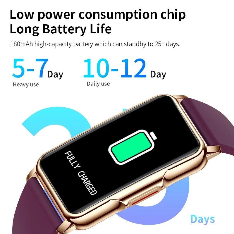 LIGE hommes bande intelligente - Watches Ladies Smartwatch avis et prix